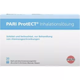PARI Bescherm de inhalatieoplossing met Ecotoin ampullen, 20x2,5 ml