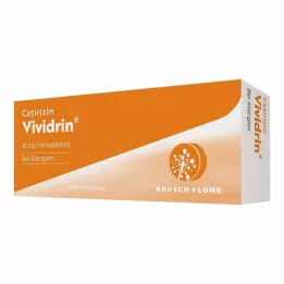 CETIRIZIN Vividrin 10 mg filmomhulde tabletten, 20 stuks