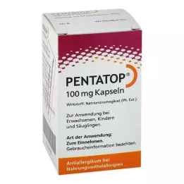 PENTATOP 100 mg capsules, harde capsules, 50 stuks