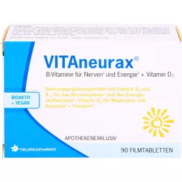 Vitaneuax B-vitaminen + vitamine D3 filmomhulde tabletten, 90 st