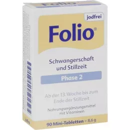 FOLIO 2 jodiumvrije filmomhulde tabletten, 90 stuks