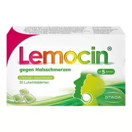 LEMOCIN tegen keelpijn zuigtabletten, 20 stuks