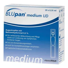 BLUPAN medium UD oogdruppels, 20X0,35 ml