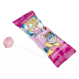 MIRADENT XyliPOP Lolli Dental Care Lolly Aardbei, 1X6 g