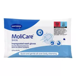 MOLICARE SKIN Was handschoenen, 8 stuks