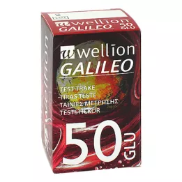 WELLION GALILEO Bloedglucoseteststrips, 50 stuks