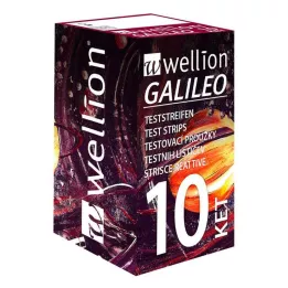 WELLION GALILEO Ketonenteststrips, 10 |2| stuks |2|