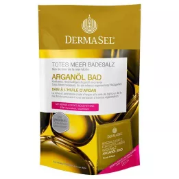 DERMASEL Dode Zee badzout + Arganolie, 1 P