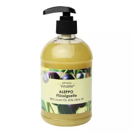 Aleppo vloeibare zeep voor huid en haar, 500 ml
