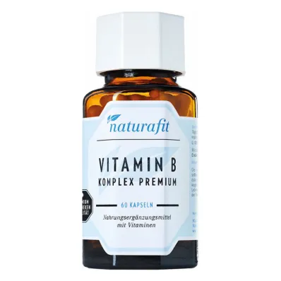 Naturafit Vitamine B-complex Premium Capsules, 60 st Naturafit Vitamine B-complex Premium Capsules, 60 st