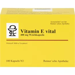 VITAMIN E VITAL 400 mg Rennersche Apotheke zachte capsules, 100 stuks