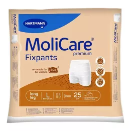 MOLICARE Premium FixPants Long Leg Gr.L, 25 st