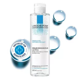 Roche Posay Micelles Reinigingsvloeistof Ultra voor gevoelig, 200 ml