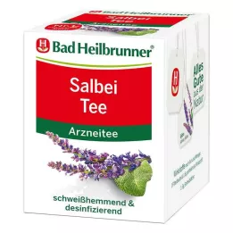 BAD HEILBRUNNER Sage Tea -filterzak, 8x1,6 g