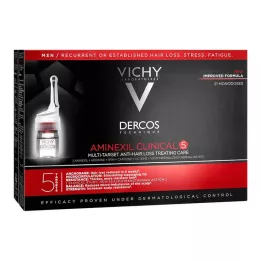 VICHY AMINEXIL Klinisch 5 voor mannen, 21X6 ml