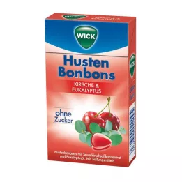 WICK Wilde kers &amp; Eucalyptus Bonb.o.Zucker Clickb, 46 g