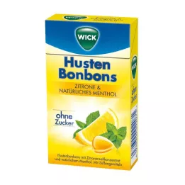 Wick Lemon &amp; Nat &amp; Rich Menthol zonder suiker, 46 g