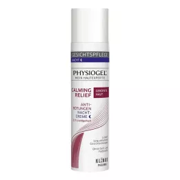 PHYSIOGEL Kalmerende, verlichtende nachtcrème tegen roodheid, 40 ml