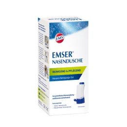 EMSER Neusdouche met 4 zakjes neusspoelzout, 1 st