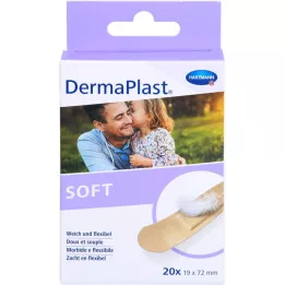 Dermaplast Zachte straatstroken 19 x 72mm, 20 st