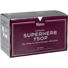 Sidroga Superherb Ysop Filter Tas, 20 st