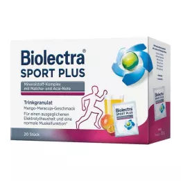 BIOLECTRA Sport Plus Drinkkorrels, 20X7.5 g