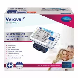 VEROVAL Polsbloeddrukmeter, 1 st