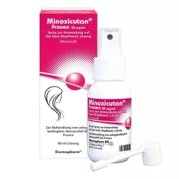 MINOXICUTAN Vrouwen 20 mg/ml spray, 60 ml