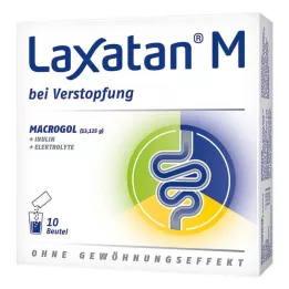 LAXATAN M Granulaat voor de bereiding van een suspensie voor orale toediening, 10 stuks