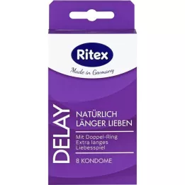 RITEX Vertraging condooms, 8 st