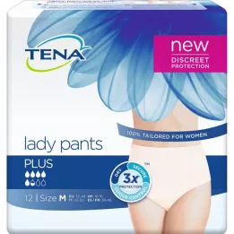 TENA LADY broek plus M, 12 st