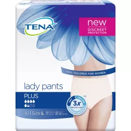 TENA LADY broek plus L, 10 st