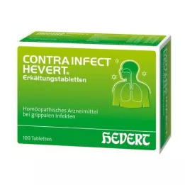 CONTRAINFECT Hevert verkoudheidstabletten, 100 stuks