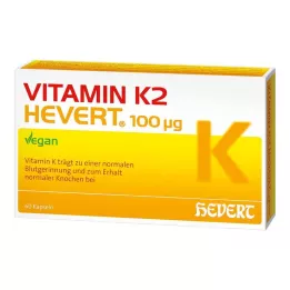VITAMIN K2 HEVERT 100 μg capsules, 60 stuks