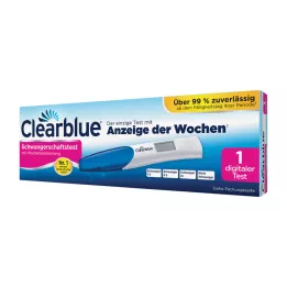 CLEARBLUE Zwangerschapstest met weekbepaling, 1 st