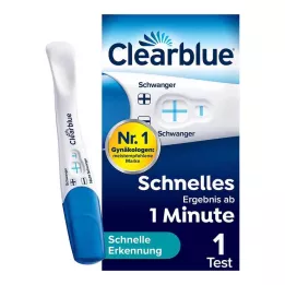 CLEARBLUE Zwangerschapstest snelle detectie, 1 st