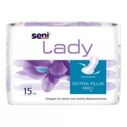 SENI Lady Incontinentie Pad extra plus, 15 stuks