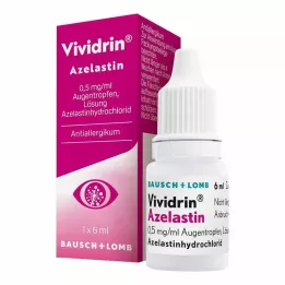 VIVIDRIN Azelastine 0,5 mg/ml oogdruppels, 6 ml