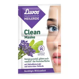 LUVOS Helende klei-reinigingsmasker Natuurlijke cosmetica, 2X7,5 ml