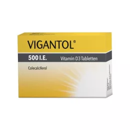 VIGANTOL 500 I.E. Vitamine D3 tabletten, 100 stuks