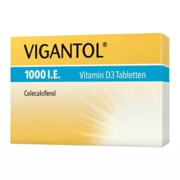 VIGANTOL 1.000 d.w.z. vitamine D3 -tabletten, 50 st