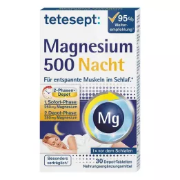 TETESEPT Magnesium 500 Nachttabletten, 30 stuks