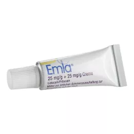 EMLA 25 mg/g + 25 mg/g crème + 2 Tegaderm pleisters, 5 g