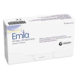 Emla crème + Tegaderm-pleister, 5X5 g