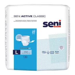 SENI Active Classic Incontinentieslips Wegwerp L, 30 stuks