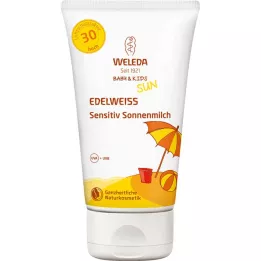 Weleda Edelweiss Gevoelige Sun Milk Baby & Child LSF 30, 150 ml