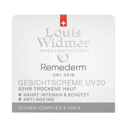 WIDMER Remederm gezichtscrème UV 20 licht geparfumeerd, 50 ml