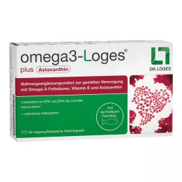 OMEGA3-Loges plus capsules, 60 stuks