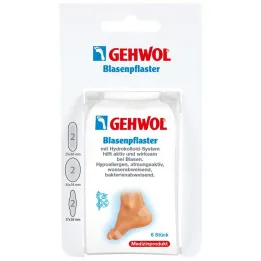 Gehwol blarenpleisters assorti, 6 stuks