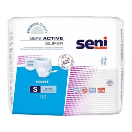 SENI Actieve Super Incontinentie Slips Wegwerp S, 10 stuks
